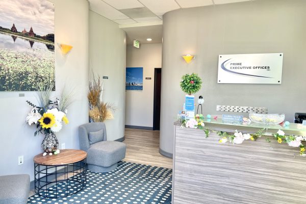 Prime Executive Offices reception area